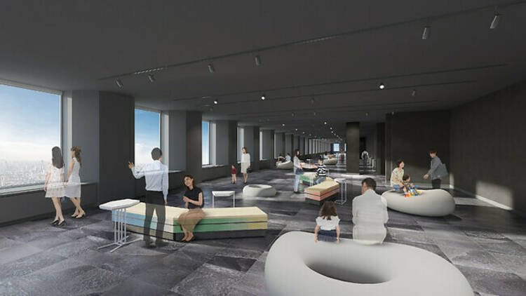 SKY CIRCUSサンシャイン60展望台から富士山に沈むサンセット夕日を眺めたよ