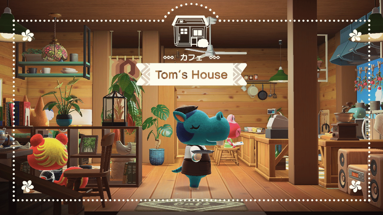 あつ森 施設レイアウト：生活展示風ギャラリーを作る ハピパラ