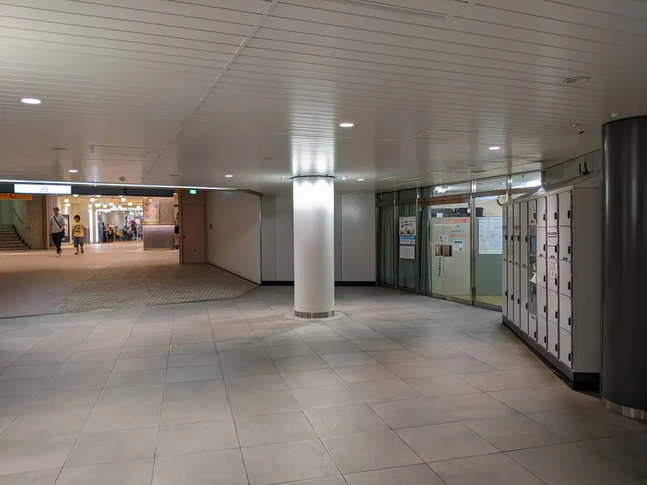 渋谷駅ロッカーマップ 路線ごとに探す