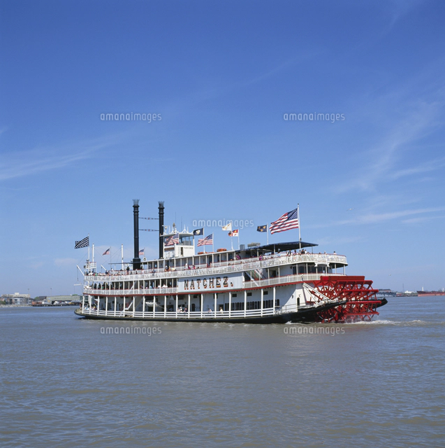 ニューオーリンズ ミシシッピ川で蒸気船にちいの人生まるごと美味しんぼ