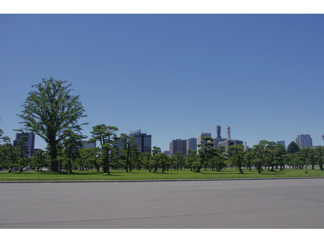 皇居前広場と馬場先門交差点の写真素材FYI07573290ストックフォトの Qlean Market