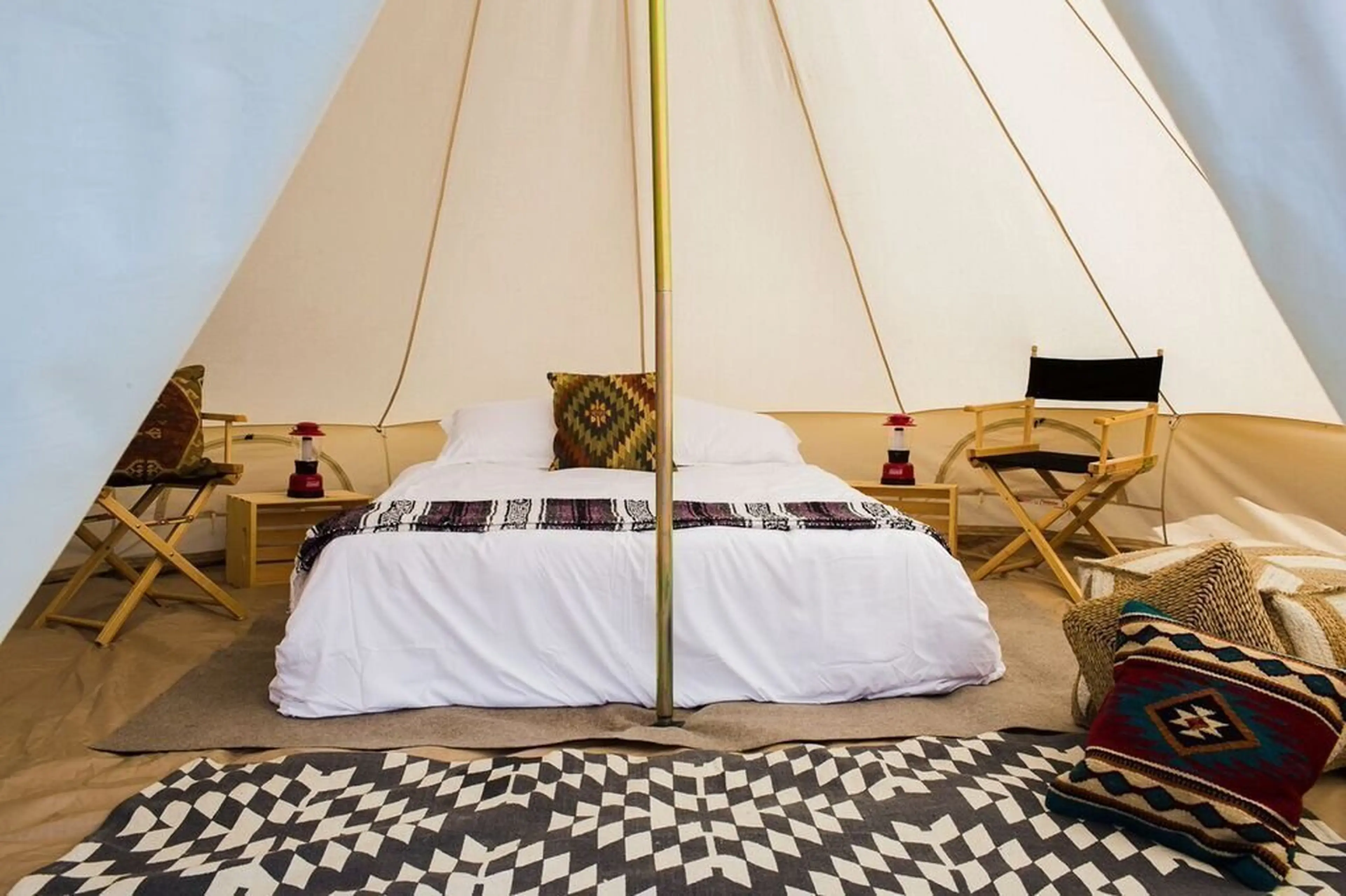 柴犬たちといこう！:新境地！ ベルテント夏仕様～