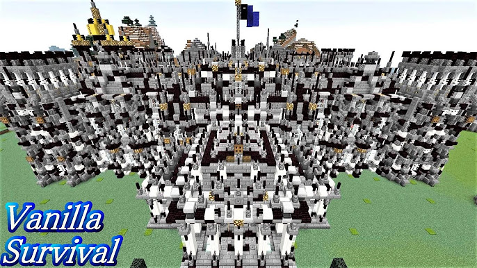 マイクラ 超高層ビル サバイバル建築 ビルの作り方のご参考に!! サバイバルバニラハード巨大建築