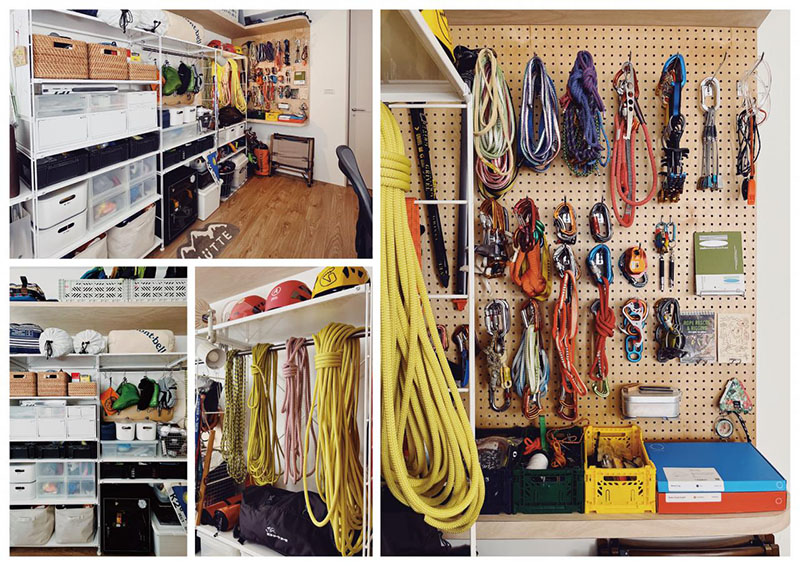 アウトドアライター森山伸也さんの山道具収納術PEAKS