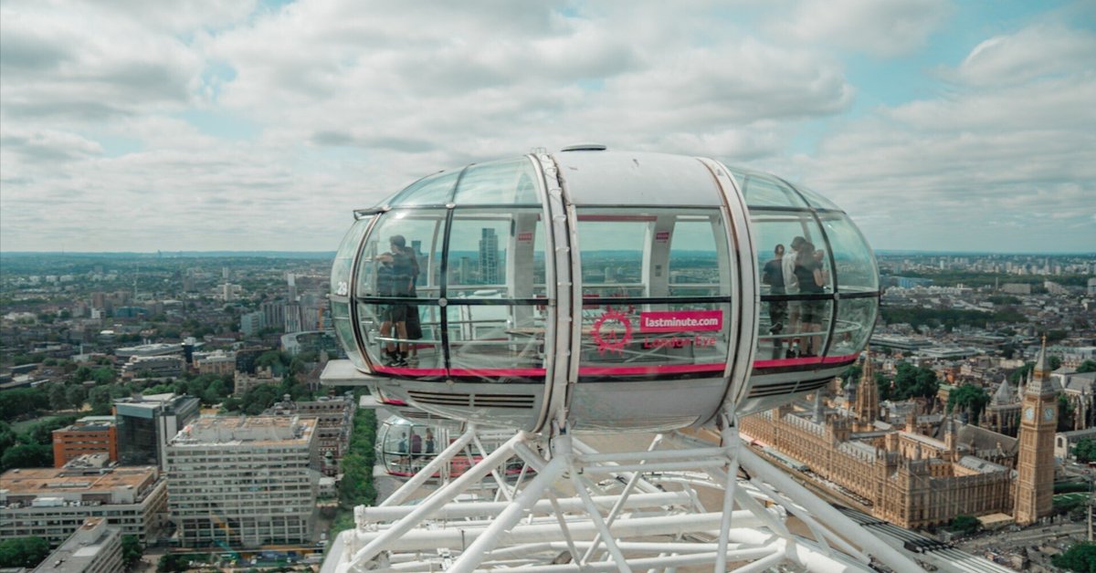ロンドン観光ブログ : 一度は乗ってみたい！ロンドンの観覧車「ロンドン・アイ」