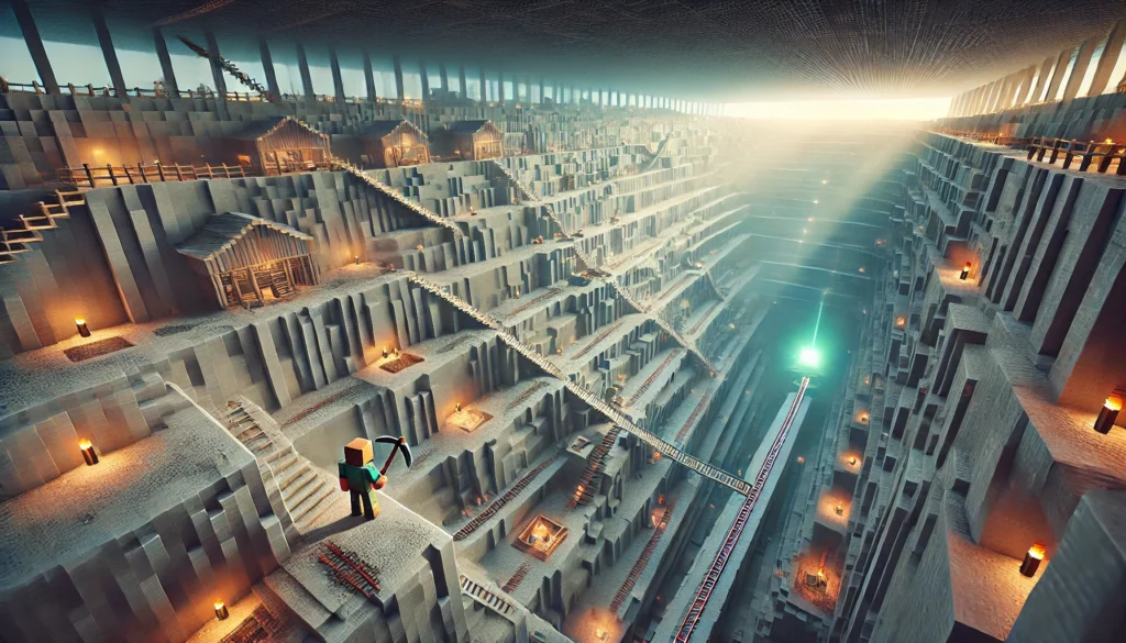 9 2 マイクラで露天掘りばっかしてたアイツ、いま何してんだろ 白いハエ