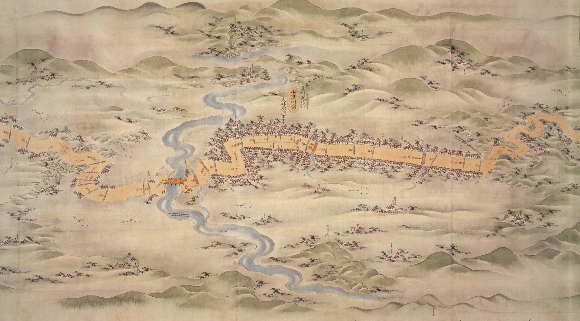 中山道ウォーキング 木曽