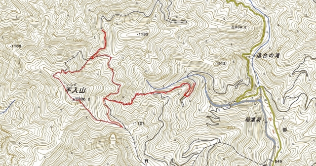 天狗高原てんぐこうげん- 天狗ノ森 てんぐのもり ：1,485ｍ -