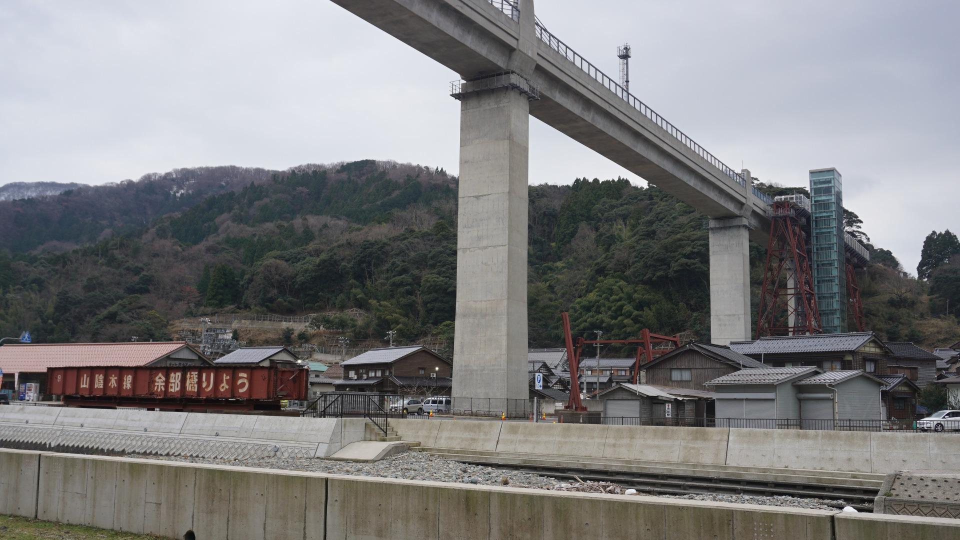 土木遺産の「余部鉄橋」Zenpaku
