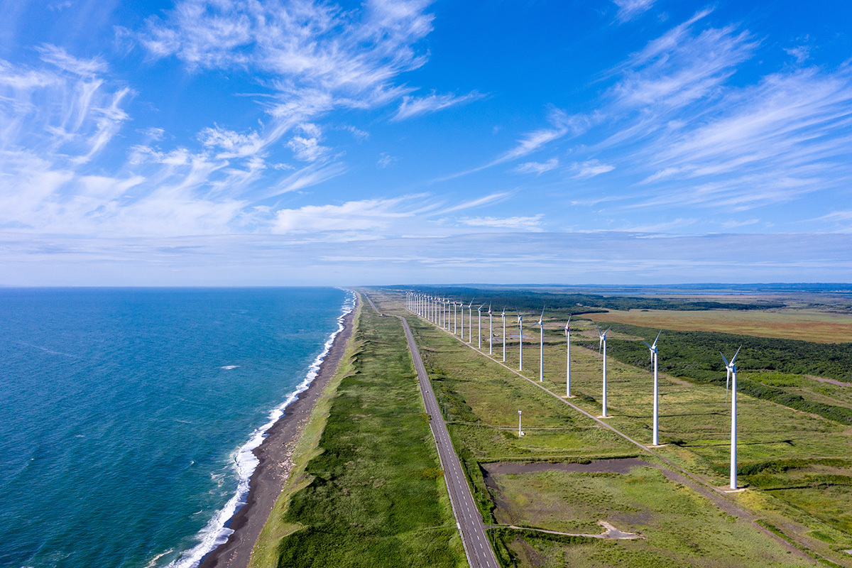 冬の別れは北海道で ⁡ -上富良野 パノラマロード江花 -
