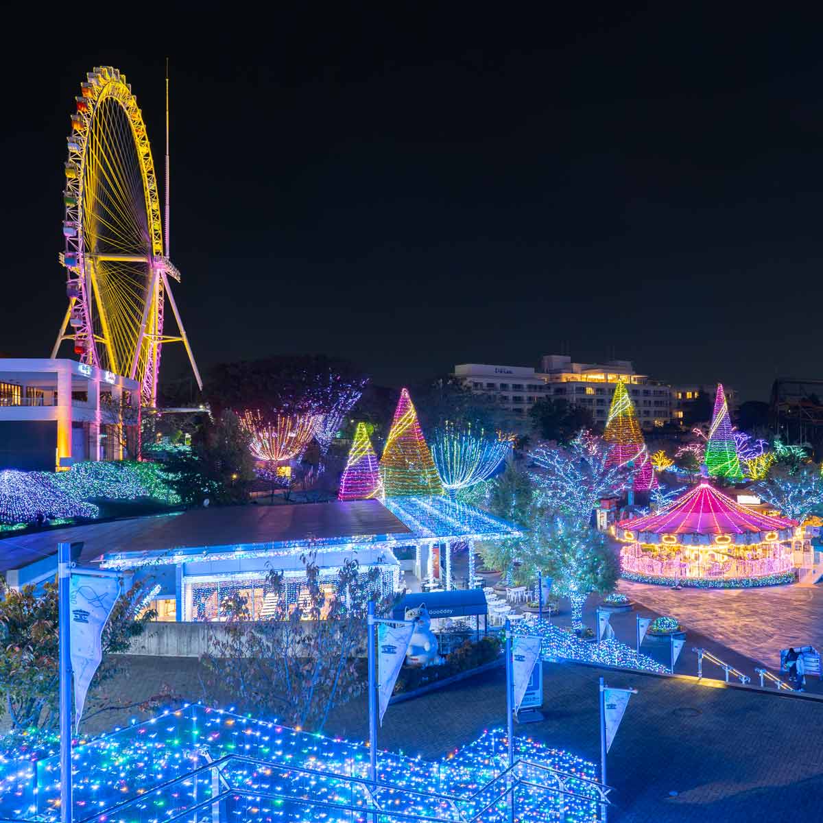 よみうりランド イルミネーションいつからTikTok