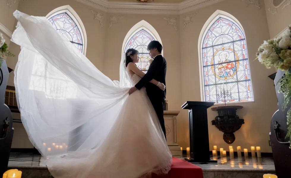 大阪 フォトウェディングのおすすめ会場をご紹介studio LUMINOUS