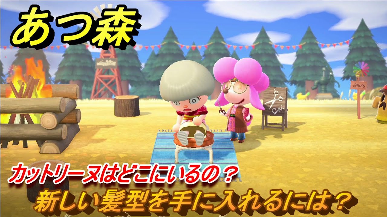 あつ森 カットリーヌの出現条件限定の髪型一覧 あつまれどうぶつの森- ゲームウィズ