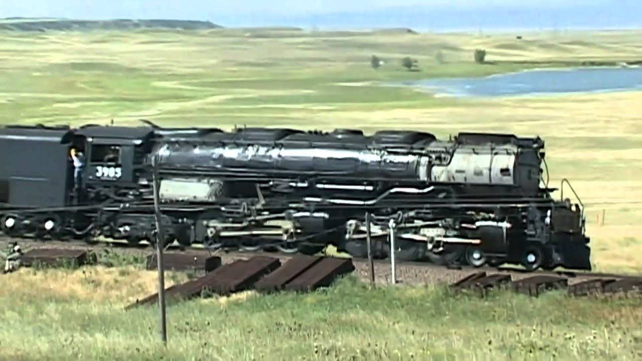 蒸気機関車ＵＰチャレンジャー3985号デンバーへ回送