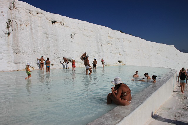 パムッカレ・ヒエラポリス 色々なトルコの温泉ガイドトルコ旅行・トルコツアー おすすめプラン満載の