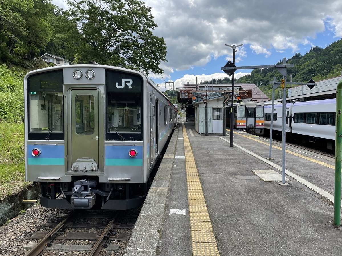 大糸線非電化区間の乗車記 南小谷→糸魚川、20年夏