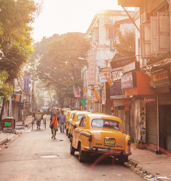 インドのラジャスタン州 ウダイプルの街並み レトロで美しい建物群