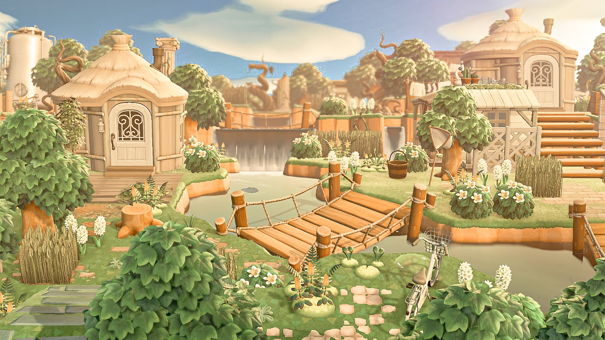 ざっくぅxあつ森 夢番地 - ざっくぅパーク