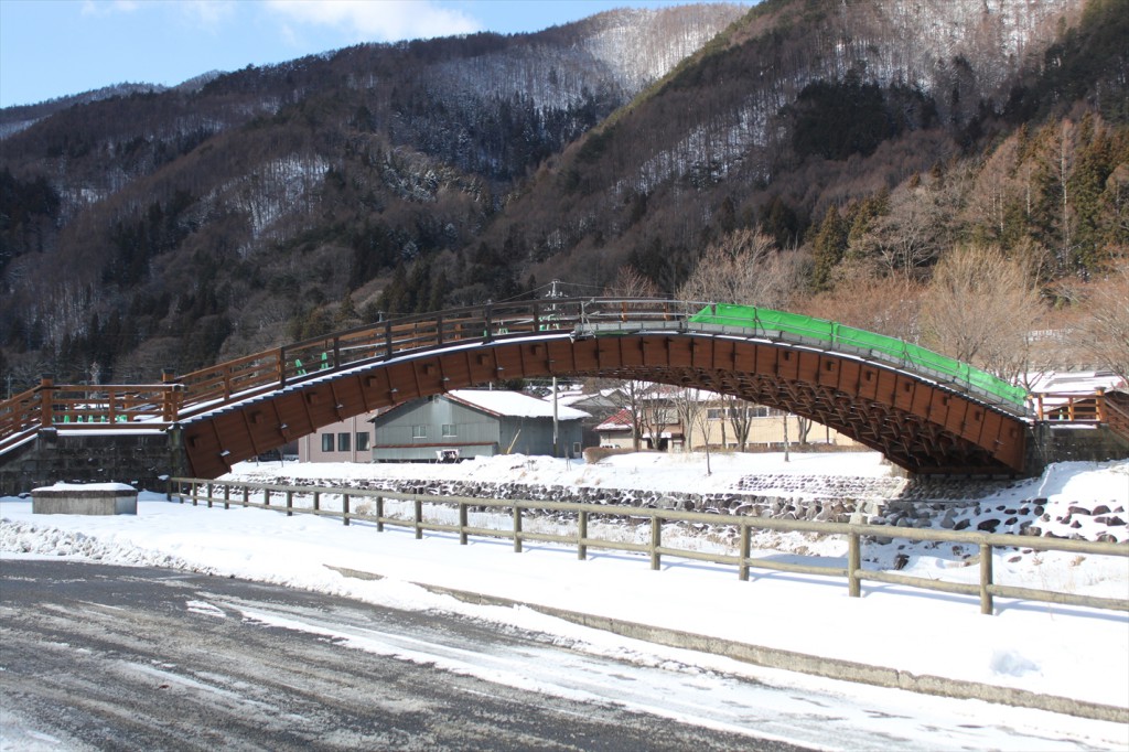 道の駅 奈良井木曽の大橋 －