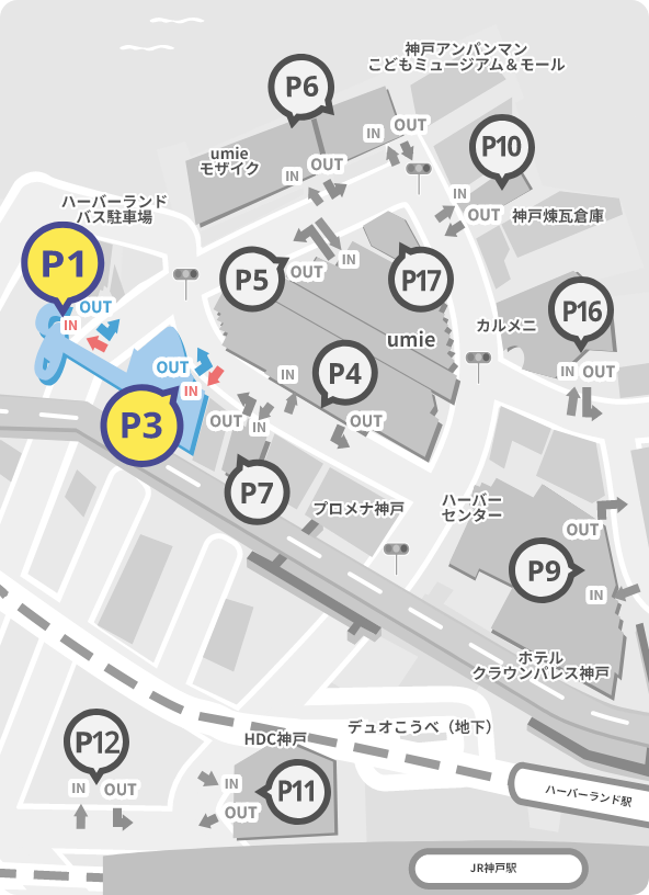 駐車場712 ☆横浜・みなとみらい☆ 横浜赤レンガ倉庫 第2駐車場