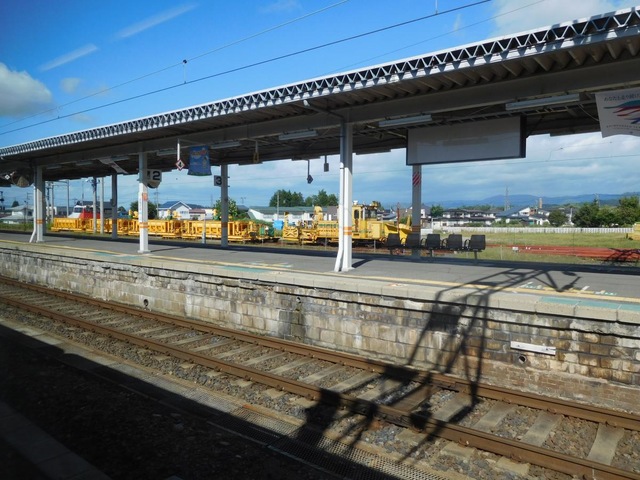 奥羽本線 米沢駅北柏仮乗降場