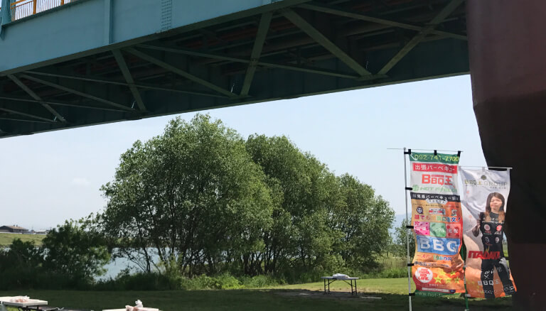 鬼怒川緑地運動公園バーベキュー広場 宇都宮市 予約不要！無料！気軽に楽しめる河川敷アウトドア