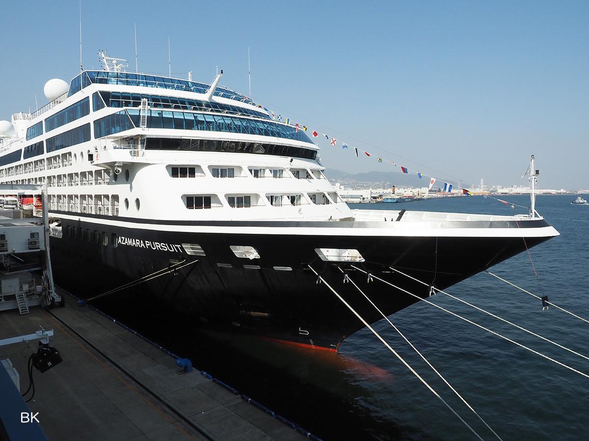 動画 英豪華客船ＱＥが神戸入港 初の日本発着クルーズ - 産経ニュース