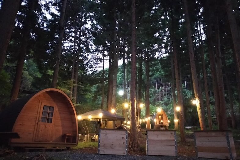 映像制作「TokyoCamp様」焚き火台のキャンプシーン - Location Studioロケーションスタジオ