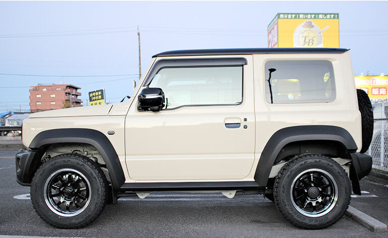 新型ジムニーシエラ ＪＢ７４ LINE-Xカスタムのご紹介前編 LINE-X 自動車部門