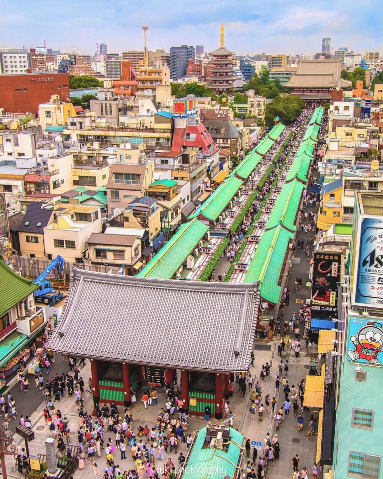 仲見世 - 浅草寺
