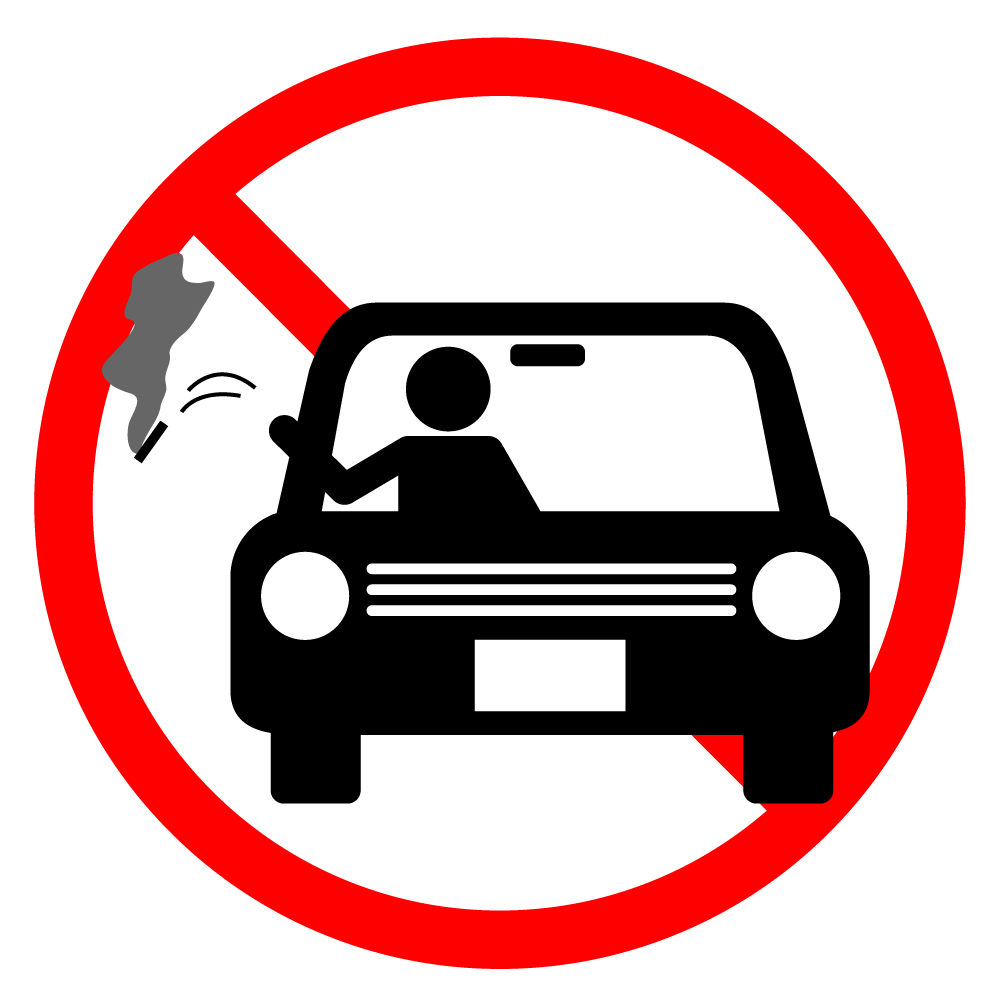 車上荒らしシルエット イラストの無料ダウンロードサイト「シルエットAC」