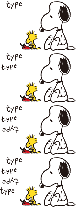 LINEスタンプお試し！「スヌーピー＆ウッドストック」 - スタンプためす