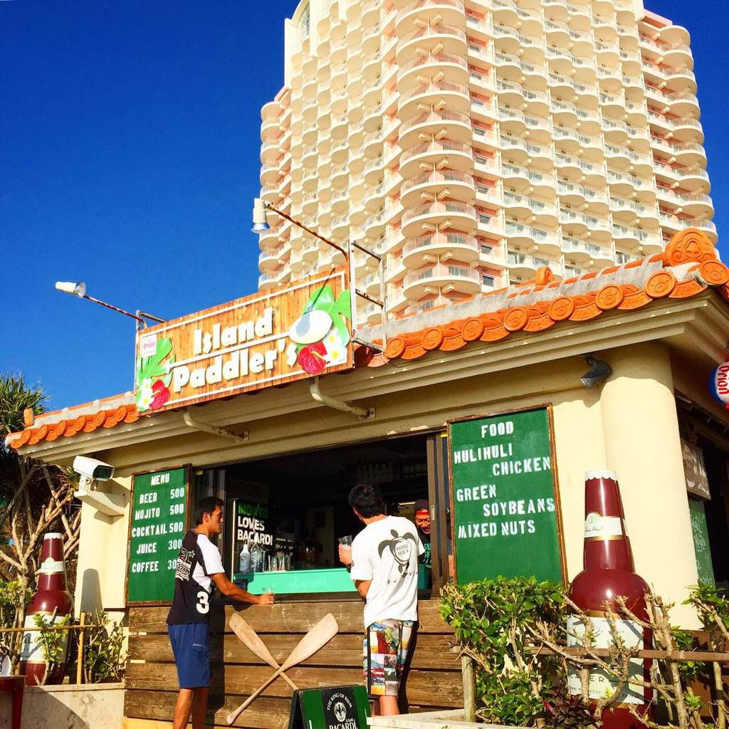 北谷公園サンセットビーチ海とBBQの後は温泉！からのアメリカンビレッジSNS映え散歩！沖縄おすそわけ