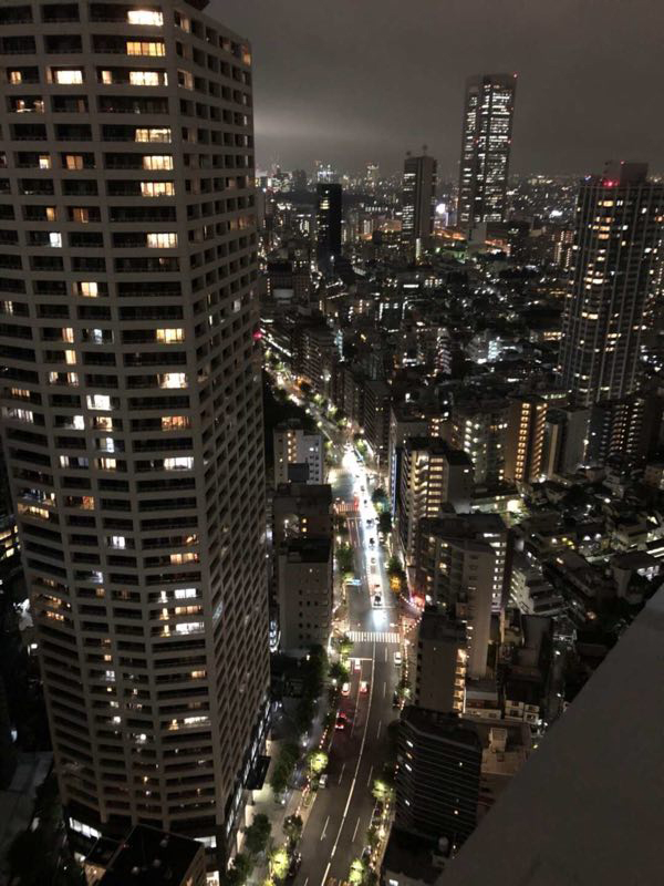 レンタルタワースペース 大阪タワーマンション33階からの絶景