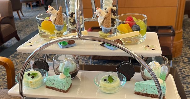 🫖 🇬🇧 万博 イギリスパビリオンで、 念願のアフタヌーンティーtea♫