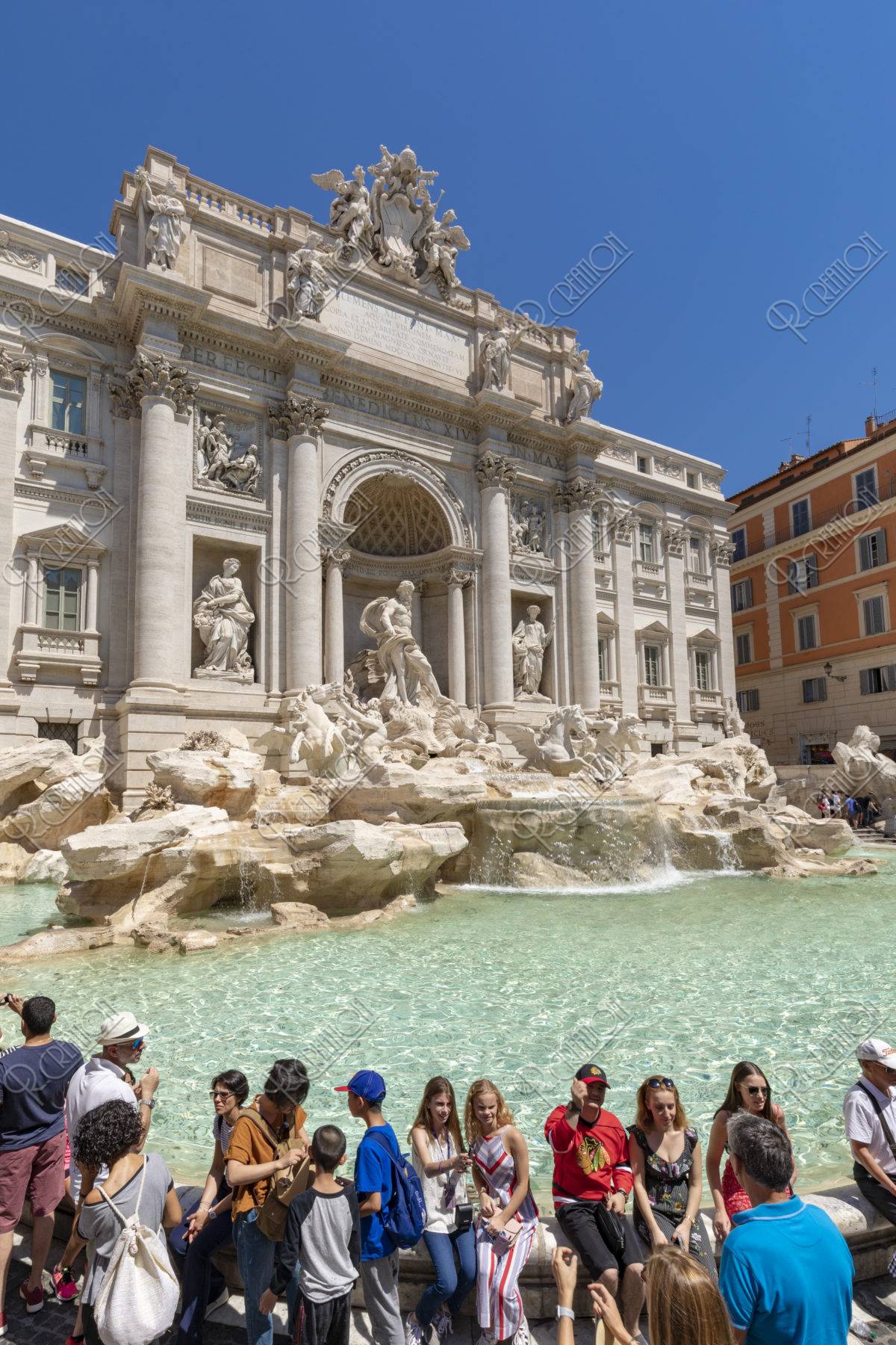 ローマ ROMAトレヴィの泉 Fontana