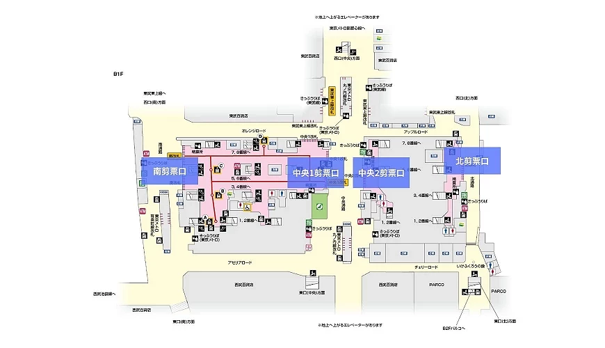 池袋車站出口地圖有片！全方位認路指南一次搞懂池袋車站不再迷路！ - 喜愛日本LikeJapan ライクジャパン