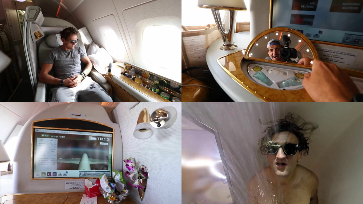 初めてファーストクラスに乗る人へのアドバイス 「すべて無料なのかを尋ねてはいけない」Business Insider