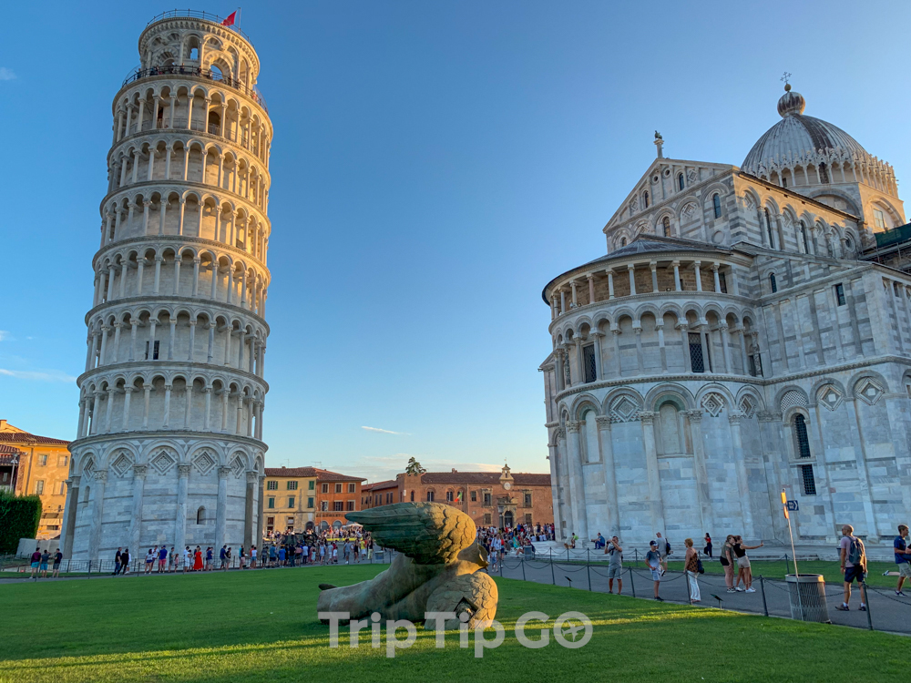 ピサの斜塔 イタリア- 世界の旅と地図