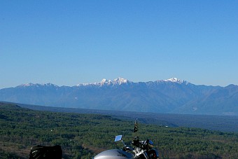 夏の三発隊ツーリング アルプス展望道路万年NAのバイク日記