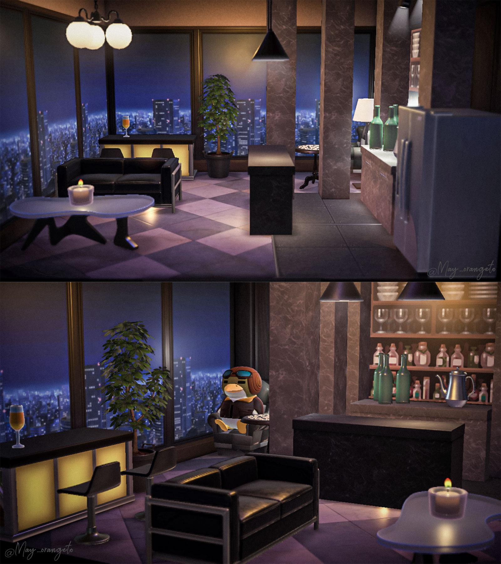 あつ森 こんな所に泊まりたい!トロピカルなホテルコーディネートが良い感じな件! -