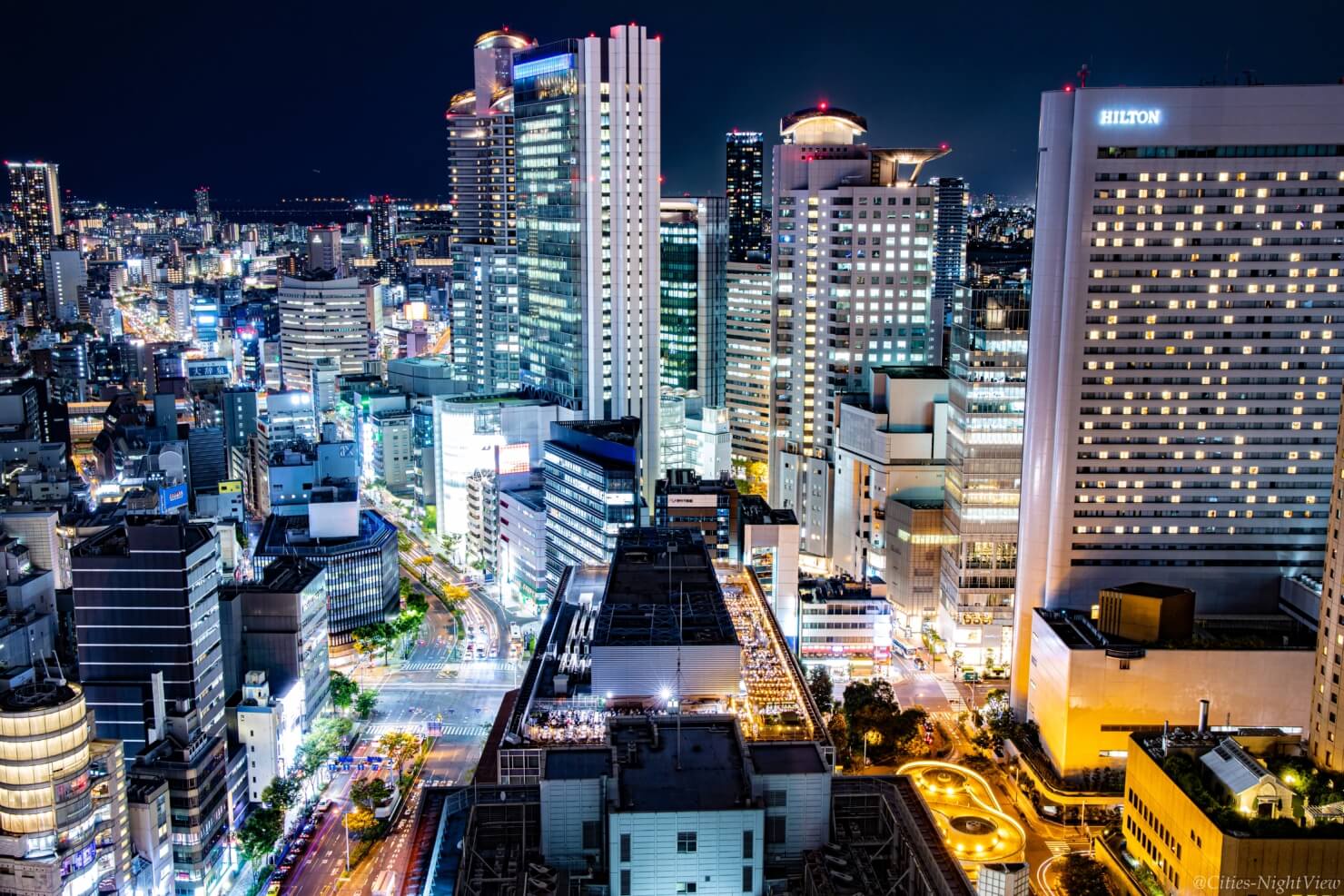 オススメ夜景スポット 大阪駅前第三ビルで夜景撮影してきましたよ -