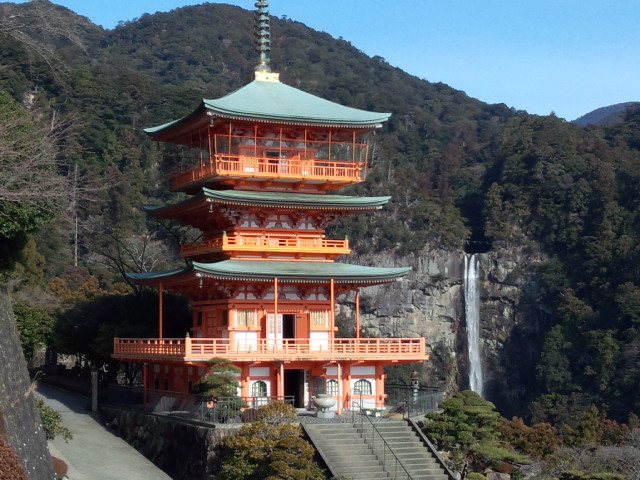 雨の大門坂を歩き、熊野那智大社と那智の滝へ～世界遺産・熊野古道を歩く1泊2日熊野三山参詣旅 1日目～島左近、放浪中