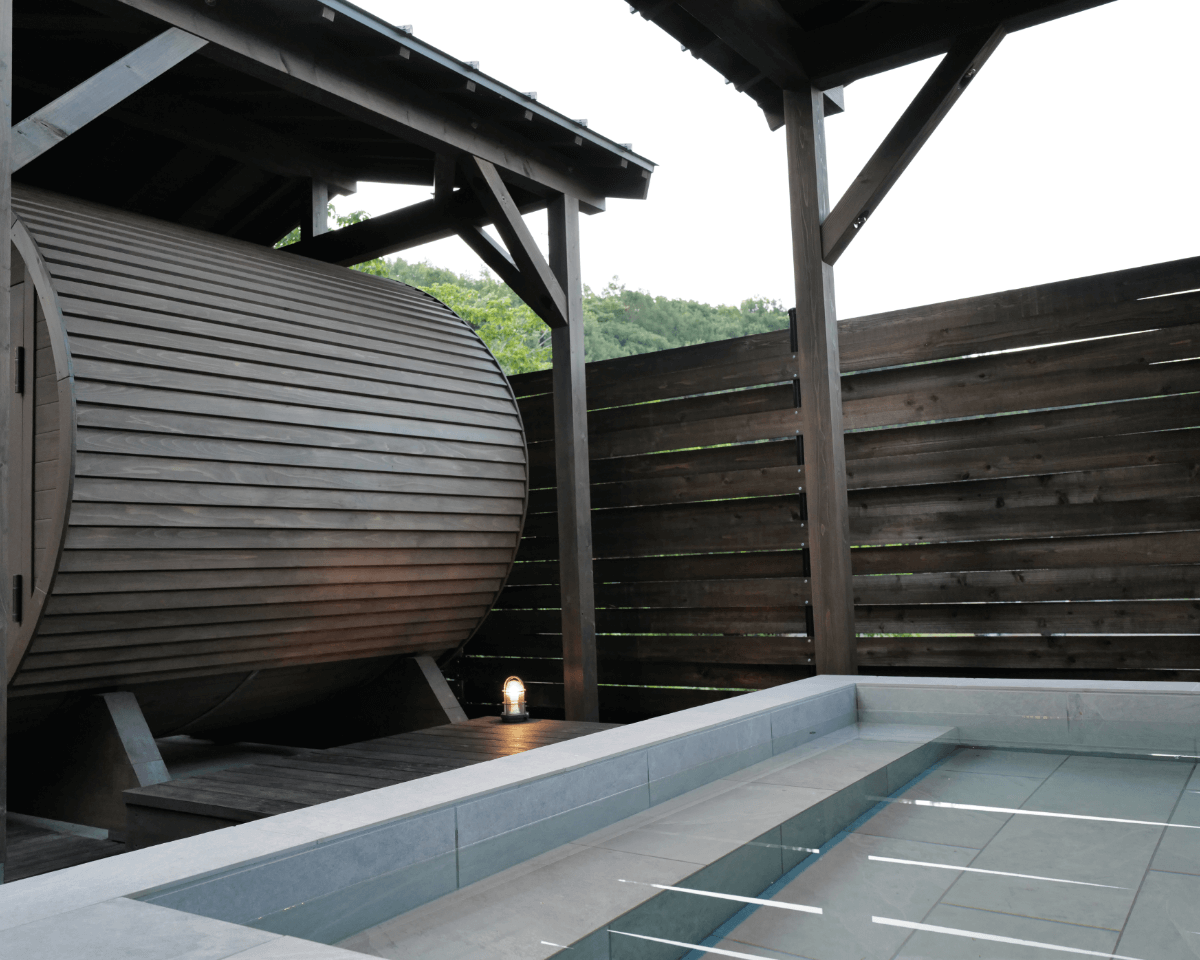 The Sauna」でサウナ小屋貸切に便利な「LAMP野尻湖」30,000円デジタルクーポン券 3時間完全貸切 本格薪サウナ フィンランド式サウナ小屋プライベートサウナ