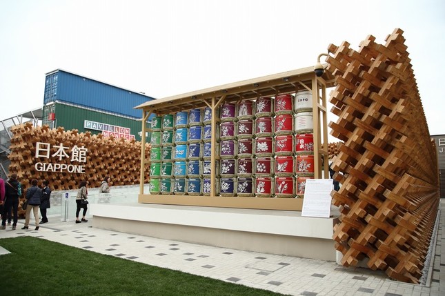 神戸百店会NEWS ミラノ万博「日本館」の制帽をマキシンが制作神戸っ子