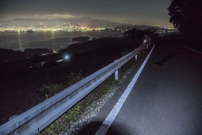 中尾城公園の夜景 長与町スーパー穴場発見！ ～美しさはLevel３
