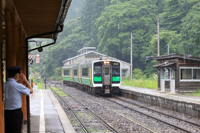 初夏の奥会津を巡る ３ 。雨の霧幻峡渡し船。』只見 福島県 の旅行記・ブログ