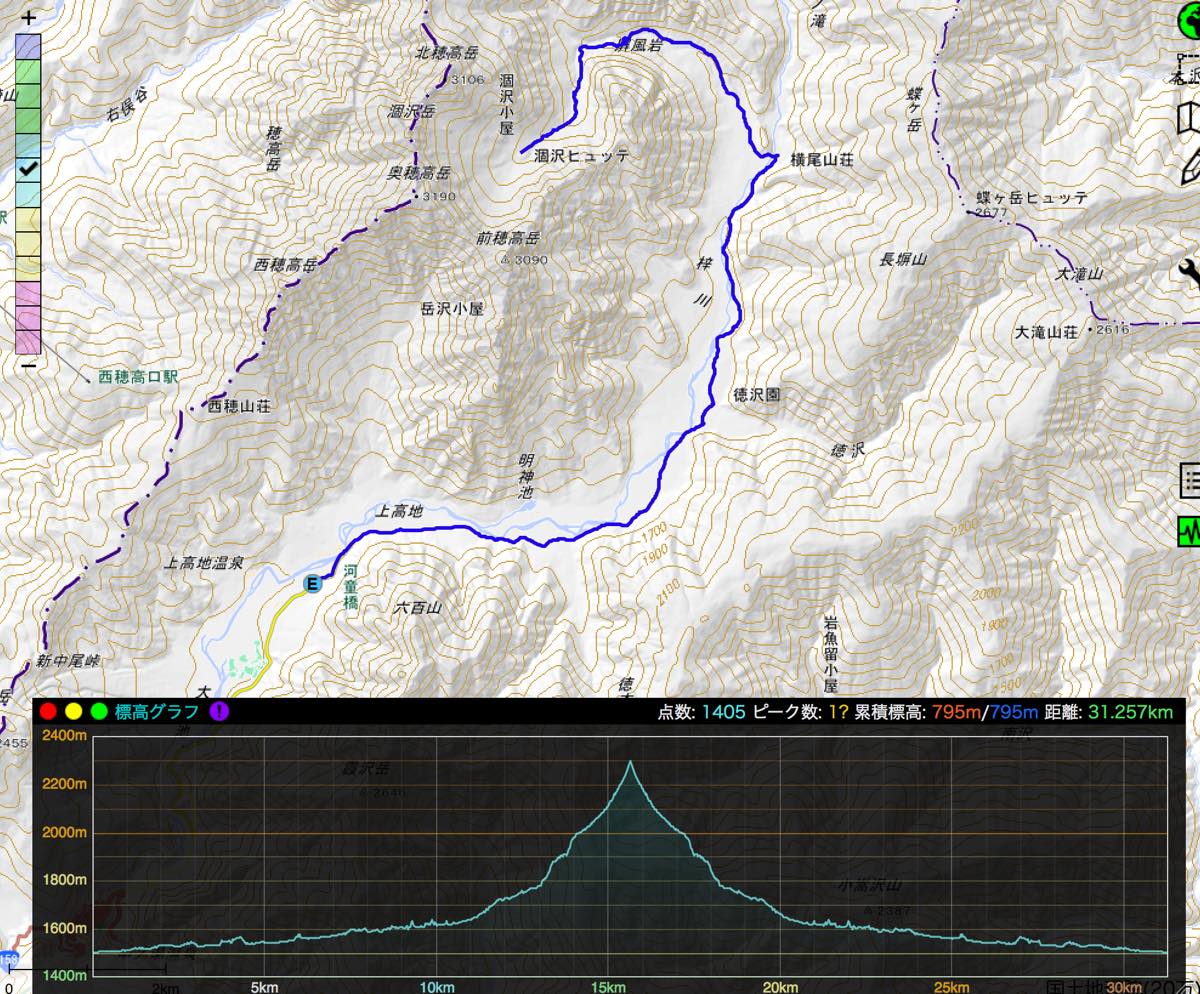 ルート案内涸沢ヒュッテ 公式サイト