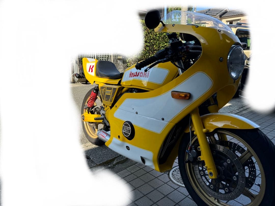 ゼファー400 初期型 c1 カフェレーサ