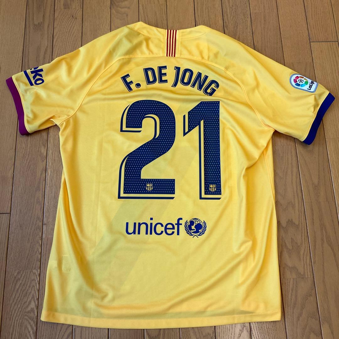 バルセロナ デヨング ユニフォーム訳ありフレンキー・デヨング